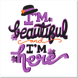 I'm beautiful and I'm here. The Color Purple. Posters and Art